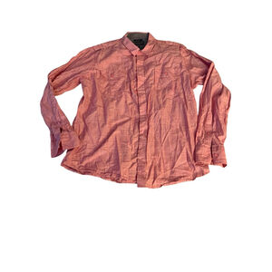 American Rag Mens Long Sleeve Red Button Down Shirt - XL